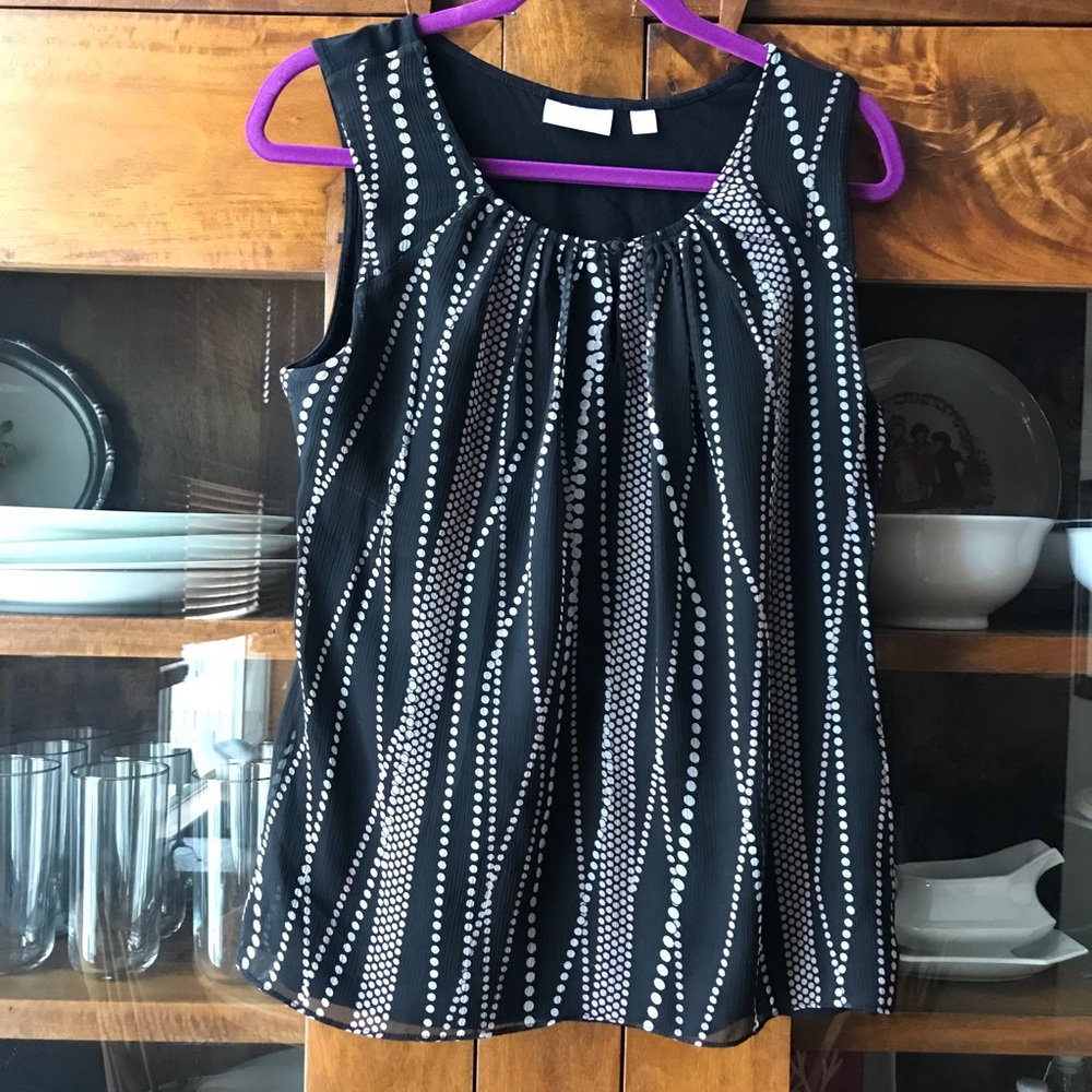 New York & Co Size Large Stretch Sleeveless Top